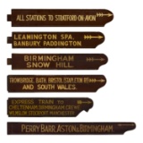 Railway Destination Board Assortment