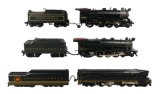 MTH Model Train O Scale Pennsylvania Locomotive and Tender Assortment