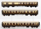 Model Train O Scale Great Western Passenger Car Assortment