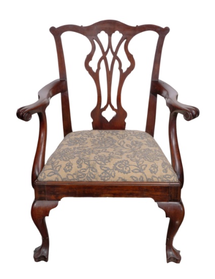 George III Mahogany Chippendale Chair