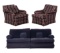 Baker Upholstered Furniture Assortment