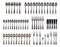 Reed and Barton Sterling Silver Flatware Assortment