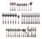 Whiting Sterling Silver Flatware Assortment