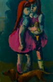 Gustav Likan (Yugoslavian, 1912-1998) Oil on Canvas
