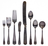 Simpson, Hall, Miller & Co. Sterling Silver Flatware Assortment