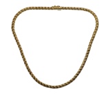Tiffany & Co 18k Yellow Gold Braided Necklace