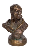 After Charles Marion Russell (American, 1864-1926) Bronze Bust