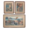 Utagawa Kunisada (Toyokuni III) (Japanese, 1786-1864) Woodblock Print Assortment