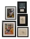 Walt Disney Animation Art and Drawing Assortment
