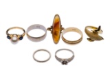 18k and 14k Gold Ring Assortment