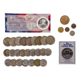 Miscellaneous Coin and Token Assortment