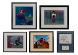 Disney Animation Art and Drawing Assortment