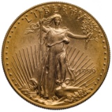 1999 Saint-Gaudins Double Eagle $50 One-Ounce Gold Coin