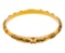 22k Yellow Gold Bangle Bracelet