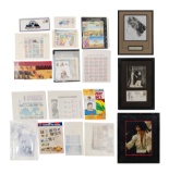 Autograph and Stamp Assortment