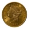 1907 $20 Gold Liberty Unc.