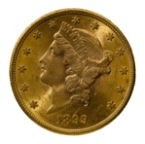 1899-S $20 Gold Unc.