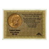 1906-D $20 Gold Unc.