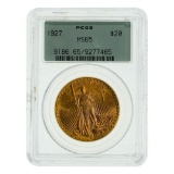 1927 $20 Gold MS-65 PCGS