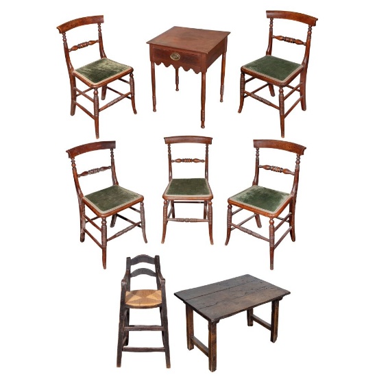 Side Table and Chair Assortment