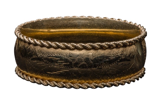 14k Yellow Gold Hinged Bangle Bracelet