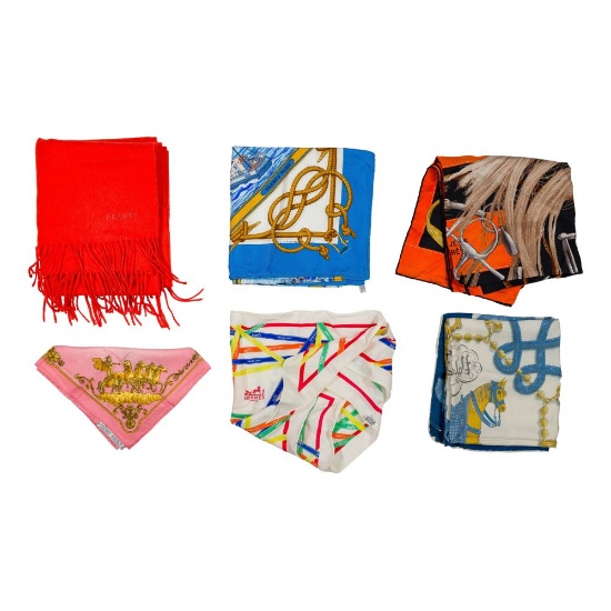 Hermes Scarf Assortment