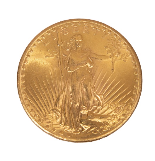 1927 $20 Gold