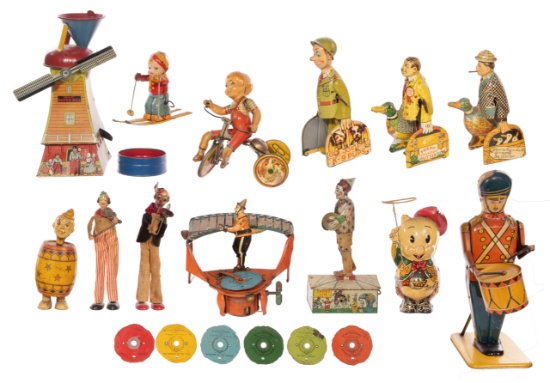 Tin Litho Toy Assortment