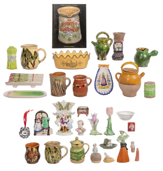 Ceramic and Porcelain Object Assortment