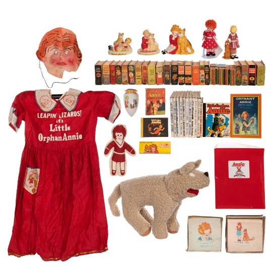 Little Orphan Annie Book and Toy Assortment