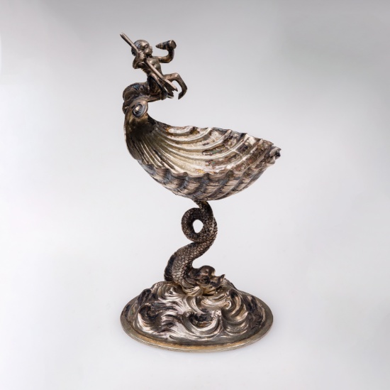 German Silver (800) Salt Cellar