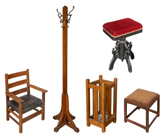 Arts and Crafts Style Furniture Assortment