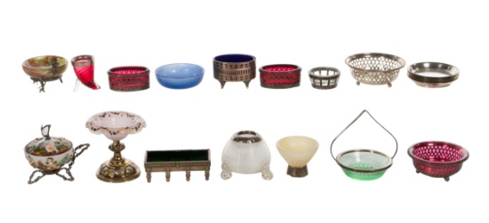 Silver Salt Cellar Assortment