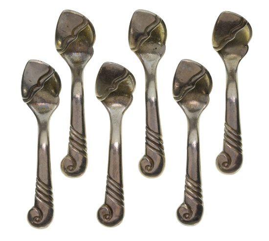 Native American Kenneth Begay Salt Spoon Collection