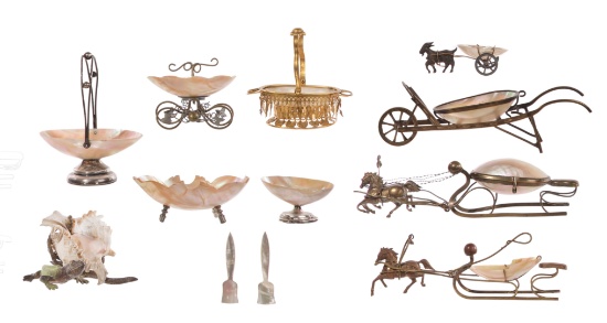 Shell Salt Cellar Assortment