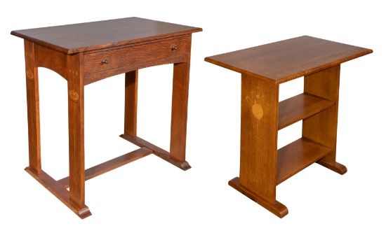 Harvey Ellis for Stickley Desk
