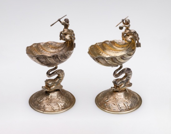 European Silver Salt Cellars