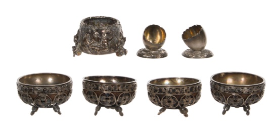 Sterling Silver Salt Cellar Assortment