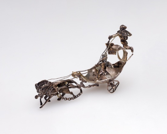 European Silver Salt Cellar
