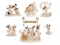 Disney Mickey Mouse Porcelain Figurine Assortment