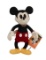 R. John Wright Stuffed Felt Mickey Mouse