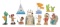 Disney Classics Collection 'It's a Small World' Figurine Assortment