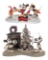 Disney Classics Collection 'Mickey Mouse On Ice' and 'Hooray For the Holidays' Figurine Sets