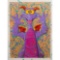 Randy Nobel (American, 20th Century) 'Figments Splash' Acrylic on Paper