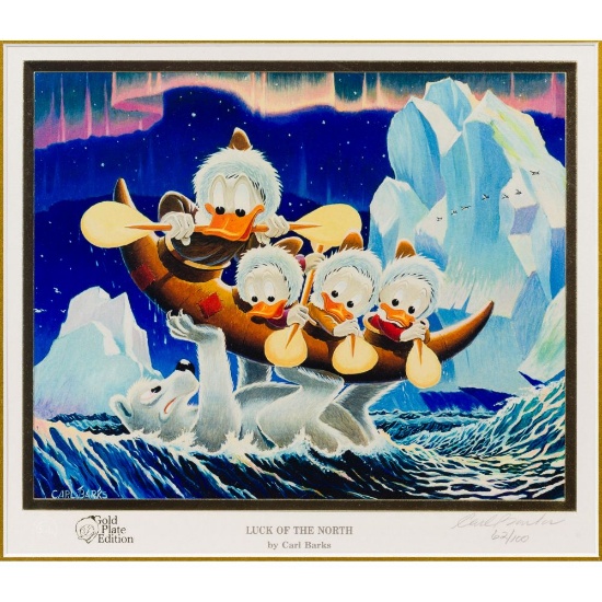 Carl Barks (American, 1901-2000) 'Luck of the North' Lithograph