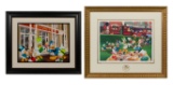 Don Williams (American, 20th Century) Lithograph and Giclee