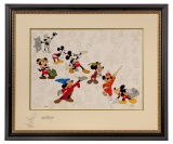 Disney 'Mickey's Milestones' Hand Painted Cel Set-Up