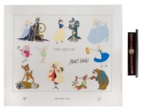 Marc Davis (American, 1913-2000) 'The Art of Marc Davis' Serigraph