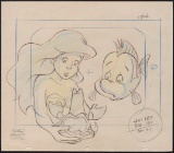 Disney 'The Little Mermaid' Production Drawing