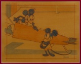 Costa Alavezos (20th Century) 'Plane Crazy' Drawing